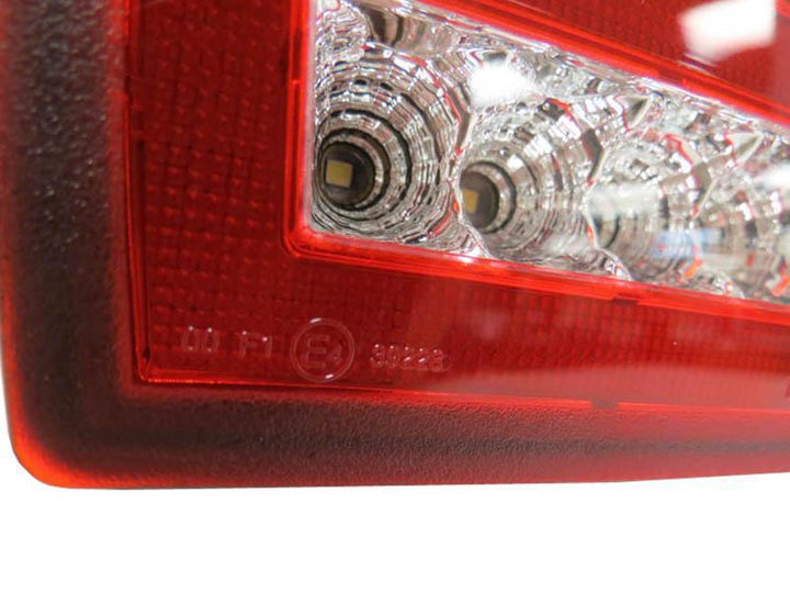 2011-2017 Subaru WRX STi 3-In-1 JDM Style Light Bar LED Rear Red/Clear or Smoke Fog Light/Backup Reverse Light Unit
