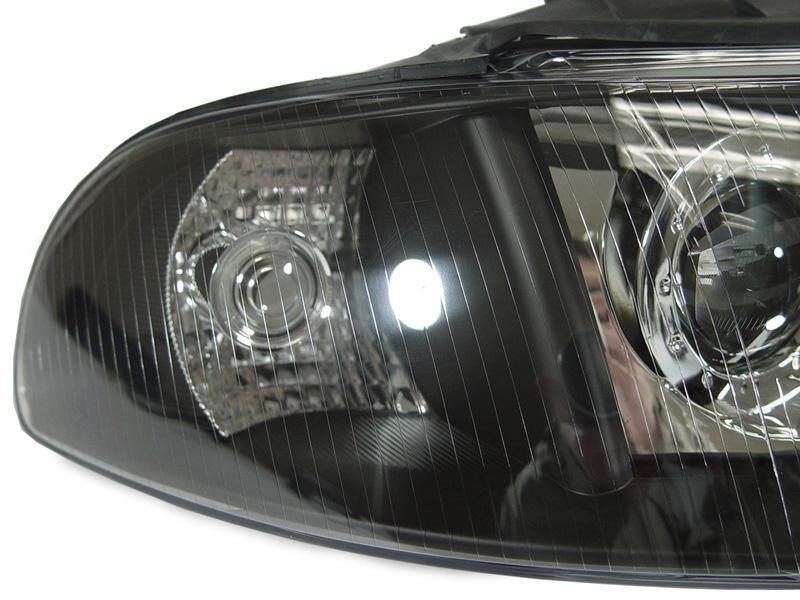 1992-2001 Audi A4 B5.5 / 2000-2002 S4 Euro ECODE Projector Headlight With Clear  Corner Lens - Unique Style Racing