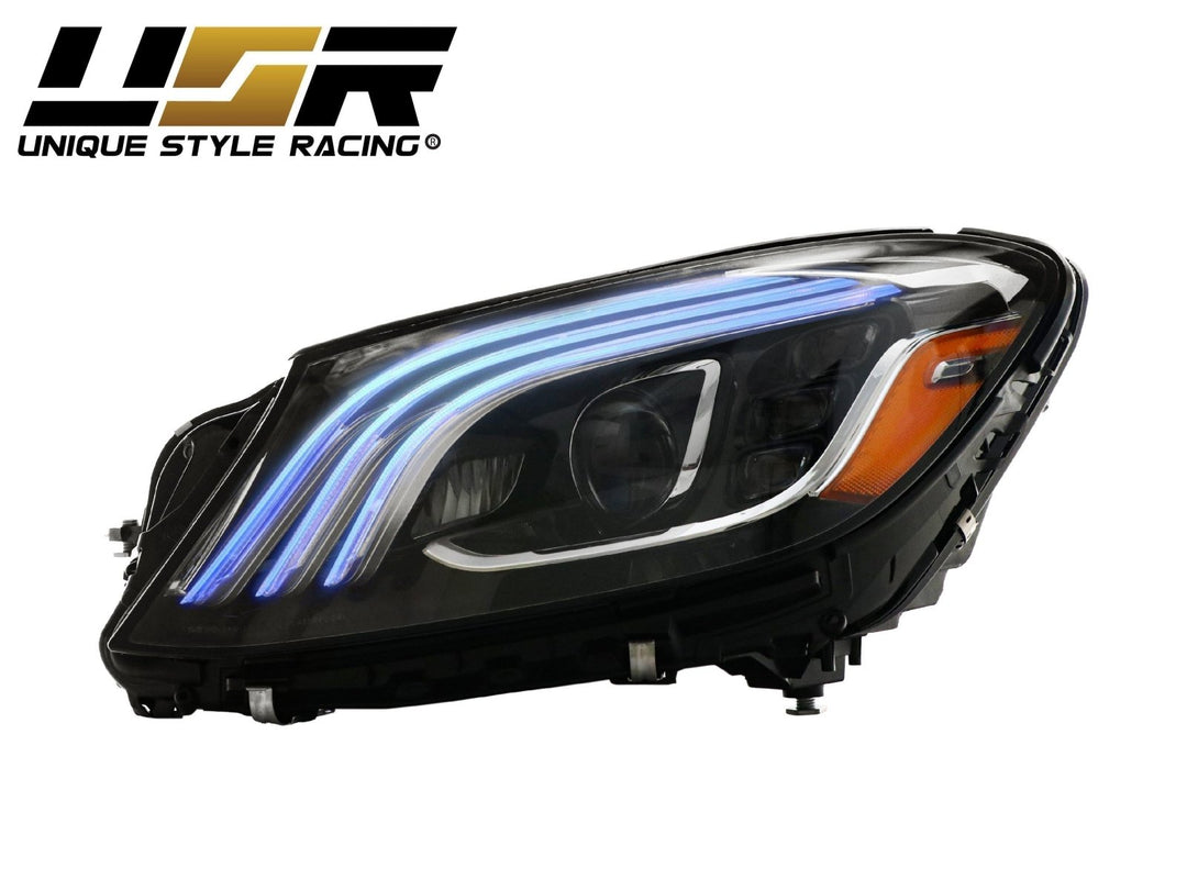 2014-2017 Mercedes Benz W222 S Class Facelift Style Full LED Headlight - Made by DEPO