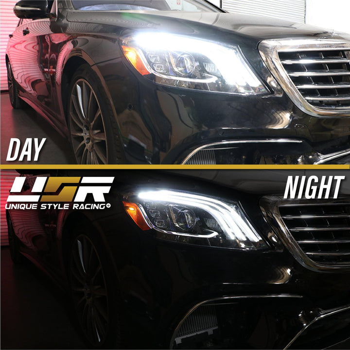 2014-2017 Mercedes Benz W222 S Class Facelift Style Full LED Headlight - Made by DEPO