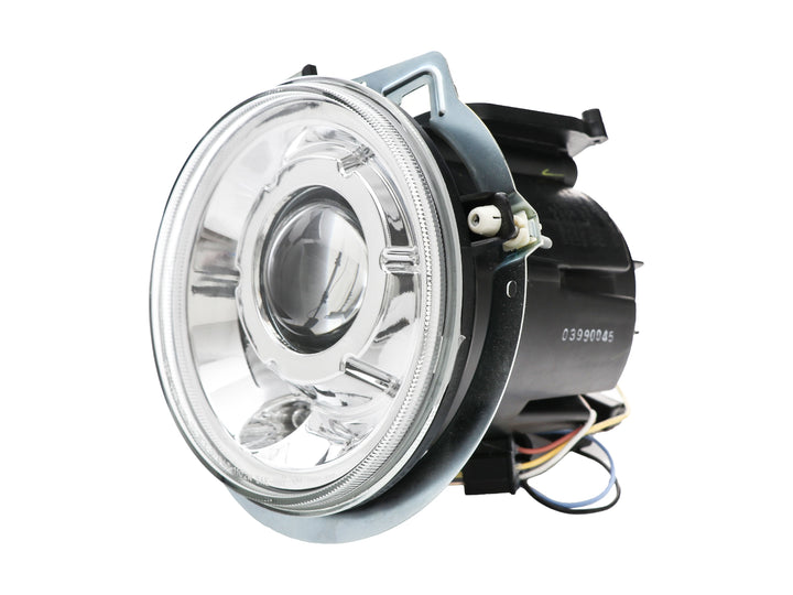 2002-2006 Mercedes Benz G Class Wagon W463 FACELIFT Style GLASS Lens Projector Headlight With Optional Xenon HID Made by DEPO