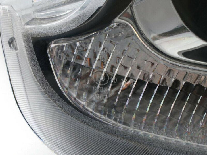 2011-2016 Mini Cooper Countryman R60 / Paceman R61 White LED DRL Half Ring Style Projector Black Headlights