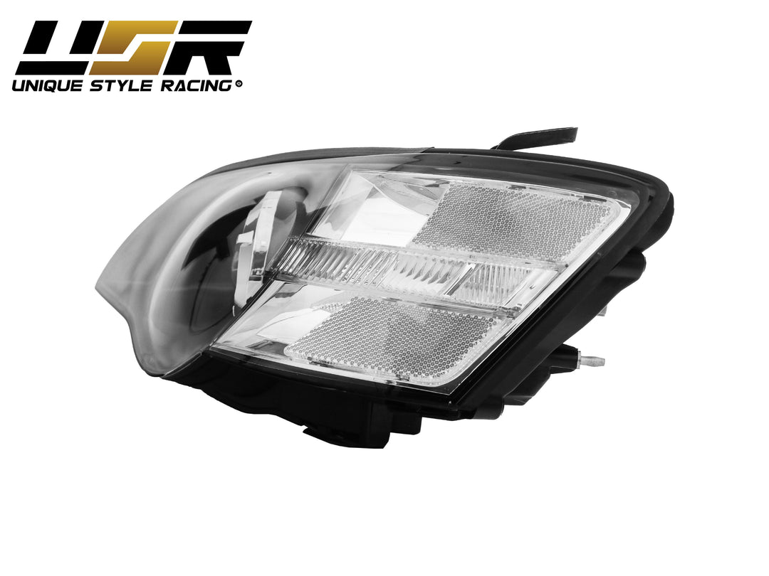 2005-2007 Subaru Legacy / Outback JDM Black/Clear Projector Headlights - Made by DEPO