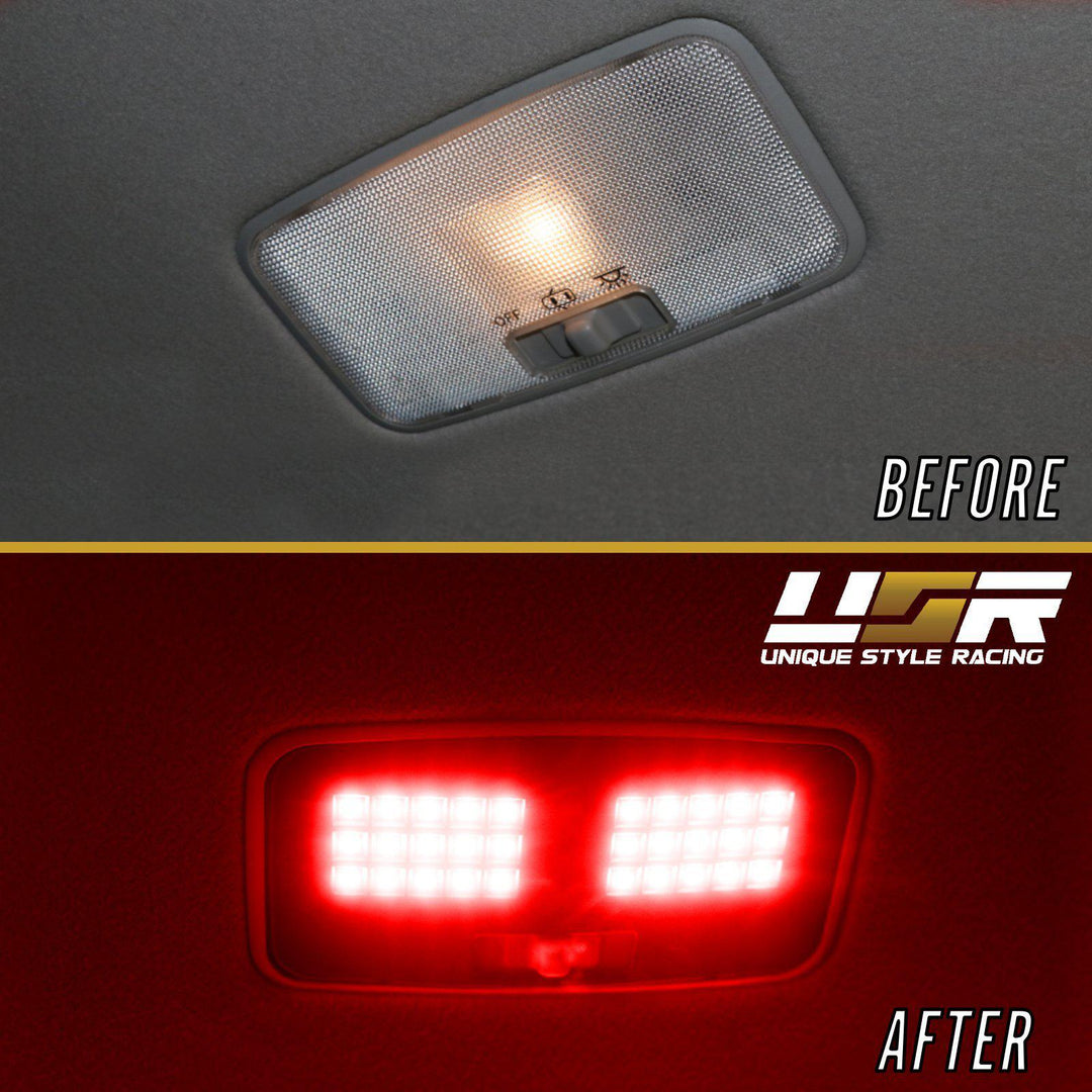 2010-2021 Toyota 4Runner LED Interior Light Set - Center Dome Light, Door Courtesy Light, Map Light, Rear Cargo Lift Gate Light Made by USR