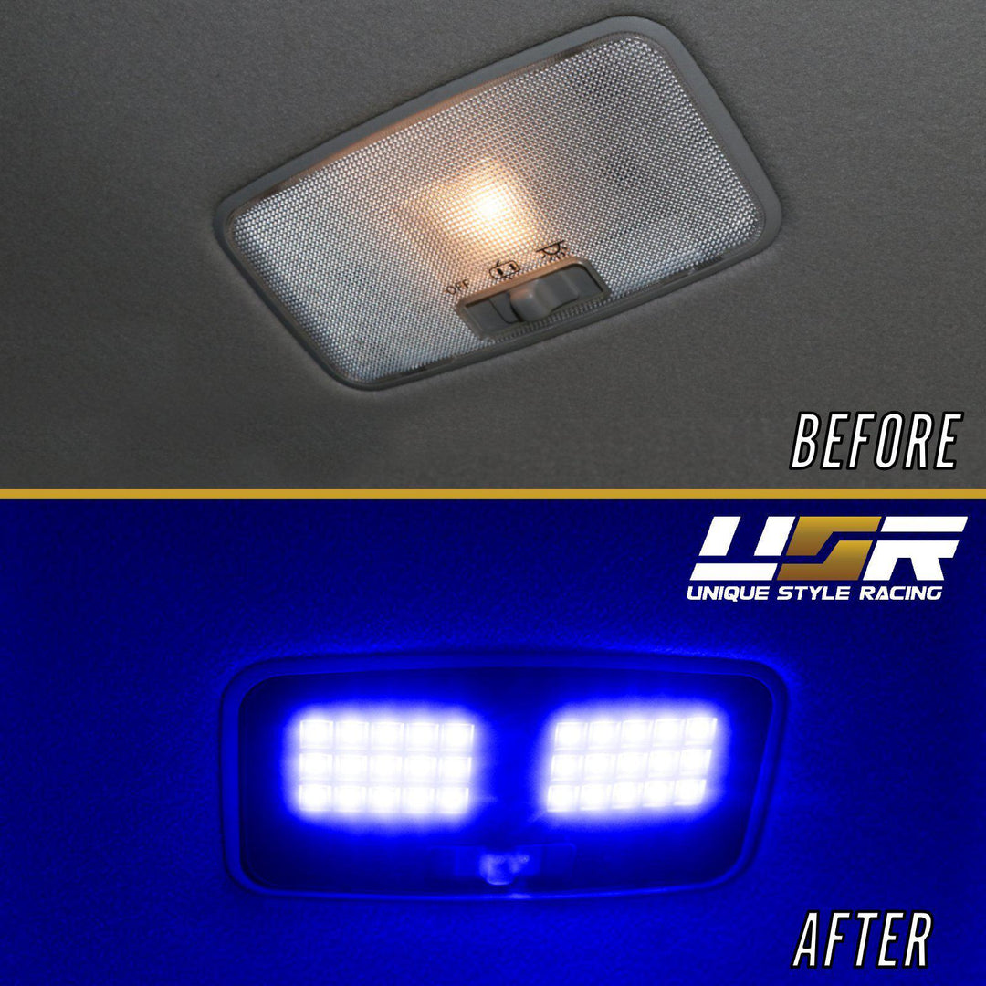 2010-2021 Toyota 4Runner LED Interior Light Set - Center Dome Light, Door Courtesy Light, Map Light, Rear Cargo Lift Gate Light Made by USR