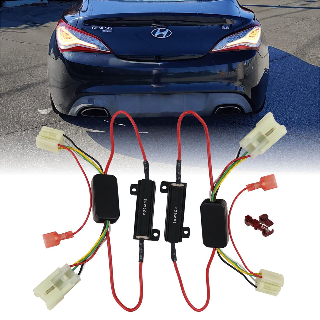 2013-2016 Genesis Coupe 2 Door Turn OE Tail Light LED to Turn Signal Module - Made by Unique Style Racing