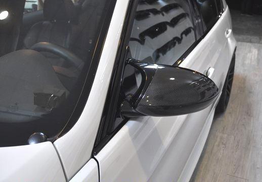 2007-2013 BMW E90/E92/E93 M3 100% Glossy Real Dry Carbon Fiber Mirror Cover Cap - Made by USR