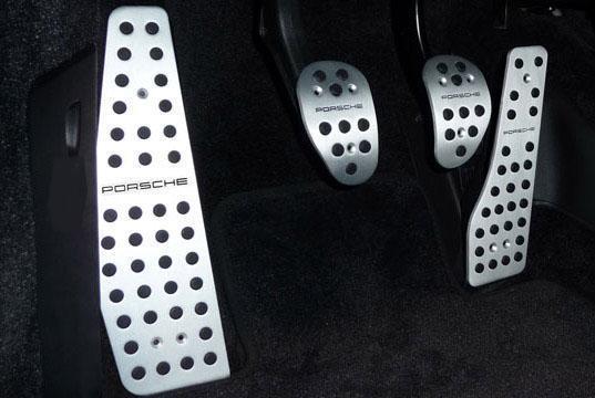 Porsche Boxster 986 / 911 Carrera 996 Racing Auto or Manual Aluminum Pedals With Rubber Insert