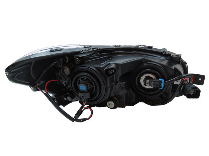 2015-2020 Subaru WRX / WRX STi Style Black Housing Projector Headlight For Stock Halogen Models - Made by DEPO