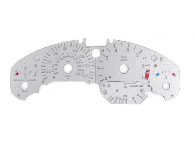 BMW Silver or White Gauge Face For Instrument Cluster