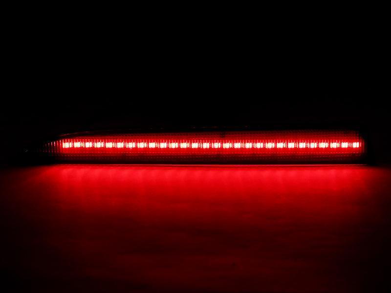 2016-2020 Chevy Camaro USR Smoke Lens Rear Bumper Optic Red LED Light Bar Reflector Tail Brake Light