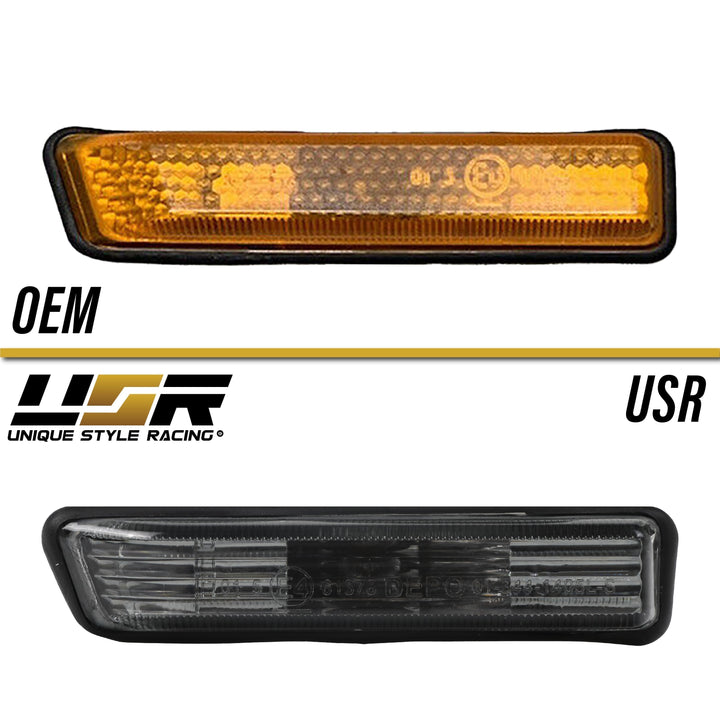 1997-1999 BMW 3 Series E36 / 2000-06 BMW E53 X5 Clear or Smoke Fender Side Marker Light - Made by DEPO
