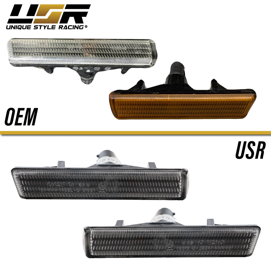 1995-2001 BMW E38 7 SERIES / 2001-2006 E46 M3 Clear or Smoke Side Marker Light - Made by DEPO