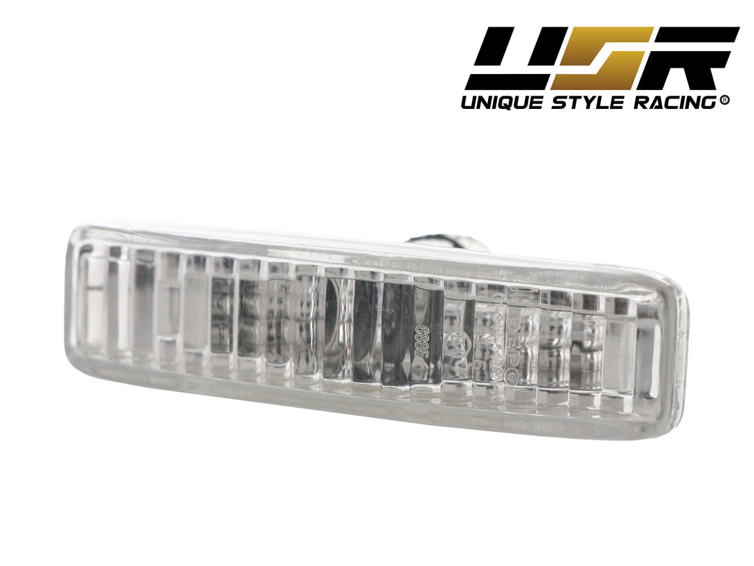 1997-2003 BMW E39 5 Series Crystal Clear or Smoke Fender Side Marker Light - Made by DEPO