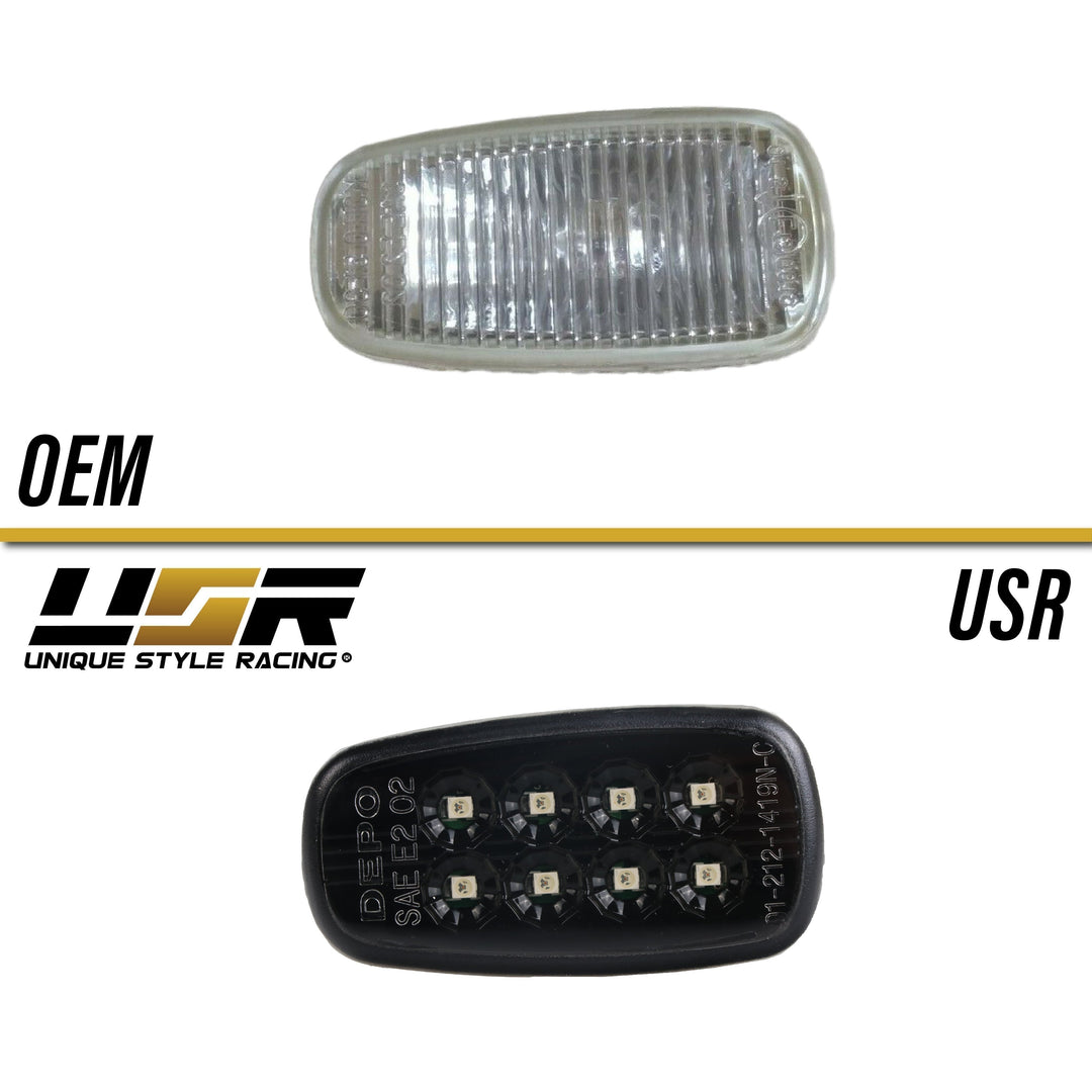 2003-2006 Scion xB / BB JDM Style Clear or Smoke LED Fender Side Marker Lights - Made by DEPO