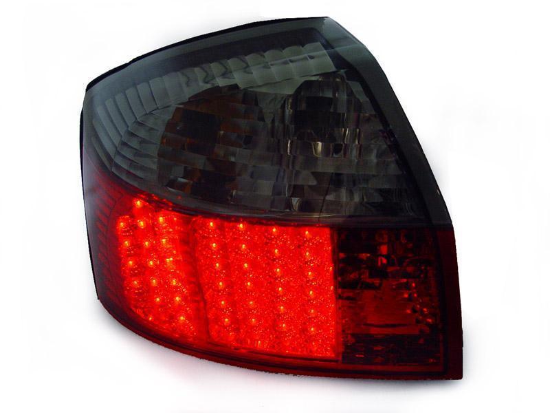 2002-2005 Audi A4 / 2003-2005 S4 B6 4 Door Sedan Red/Smoke Rear LED Tail Light Made by DEPO