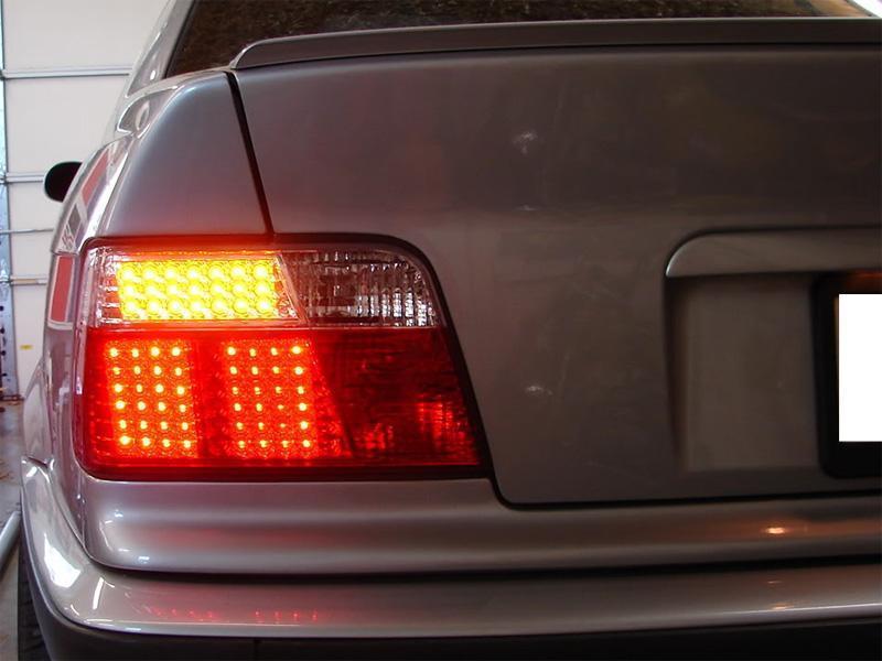 1992-1998 BMW E36 3 Series 4D Sedan DEPO LED Tail Lights
