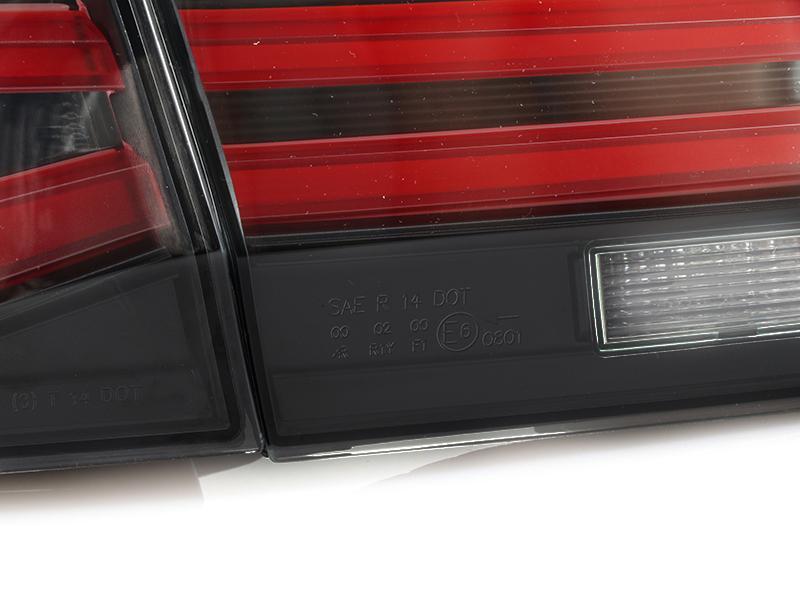 2016-2018 BMW 3 Series F30 4D Sedan DEPO LCI 4 Pieces BLACKLINE LED Light Bar Rear Tail Lights