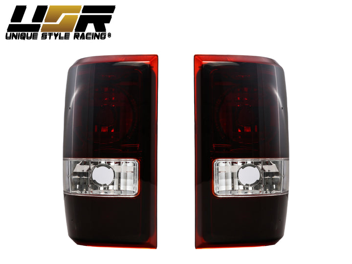 2001-2011 Ford Ranger Pickup New Dark Smoked Red Tail Lights Set - Made by DEPO