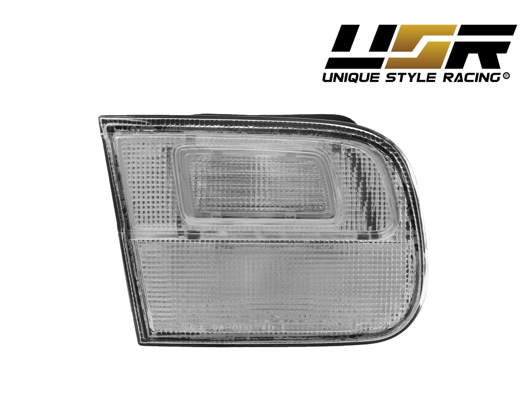 1992-1995 Honda Civic 2D Coupe / 4D Sedan JDM EG Style All Clear 3PC Tail Lights - Made by Unique Style Racing