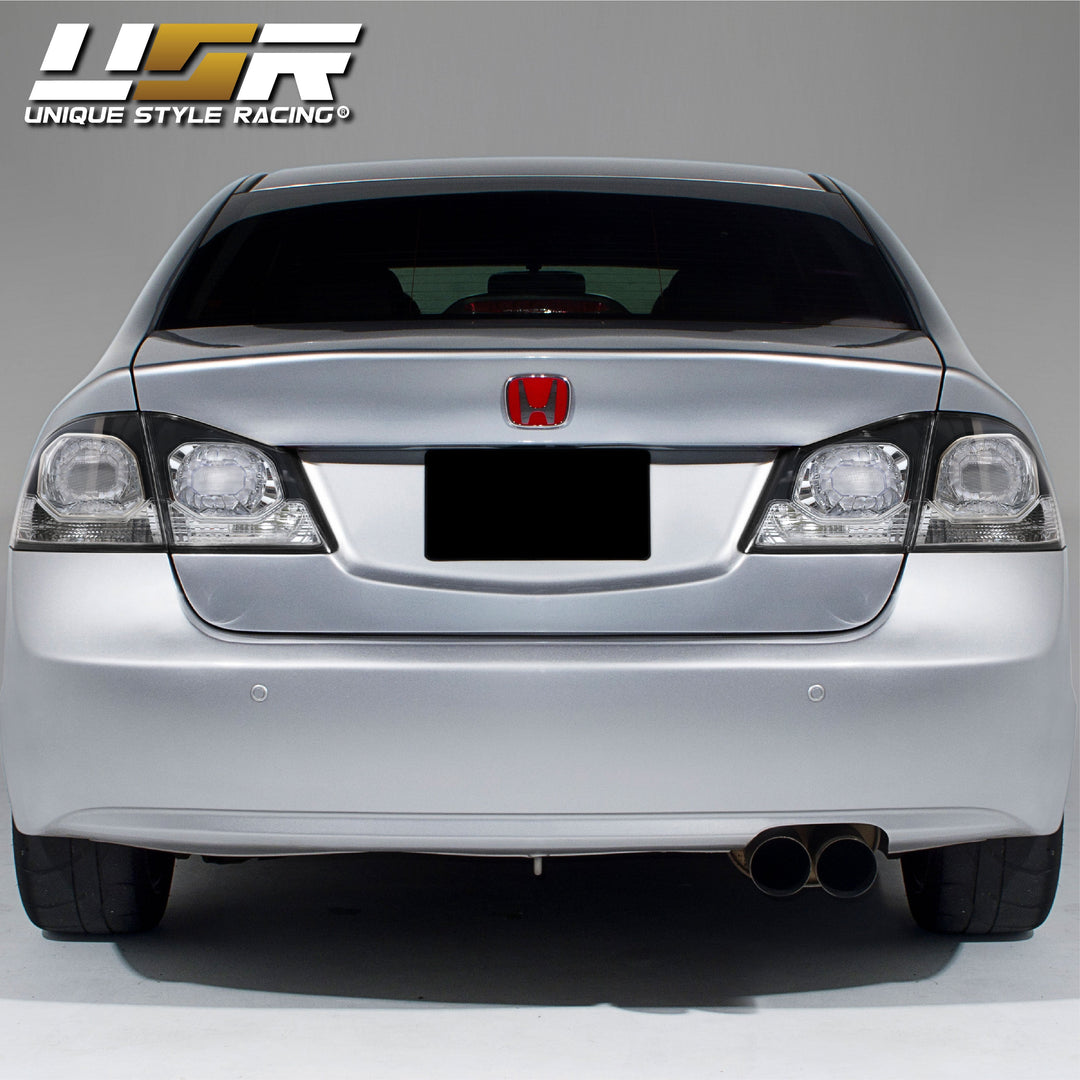 2006-2011 Honda Civic 4D Sedan BLACKLINE JDM Spec Type-R Euro Conversion Tail Light - Made by DEPO