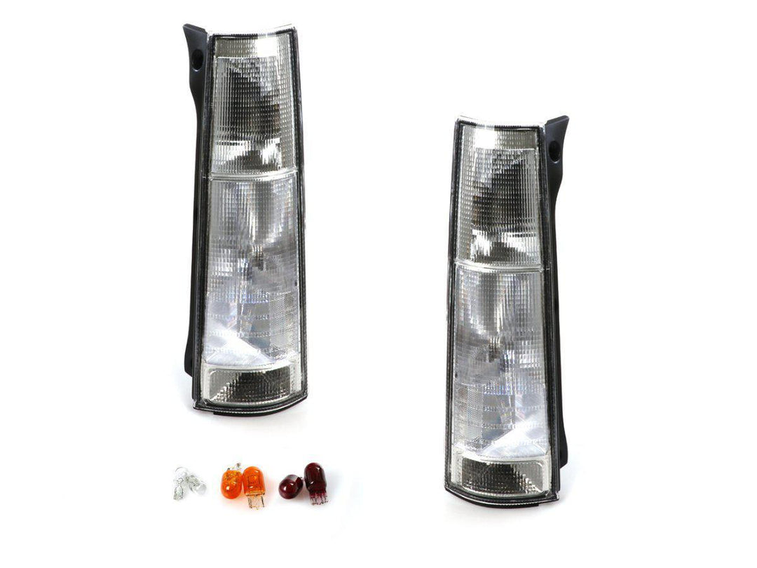 1997-2001 Honda CR-V JDM Style All Clear Rear Tail Light Lamp - Made by DEPO