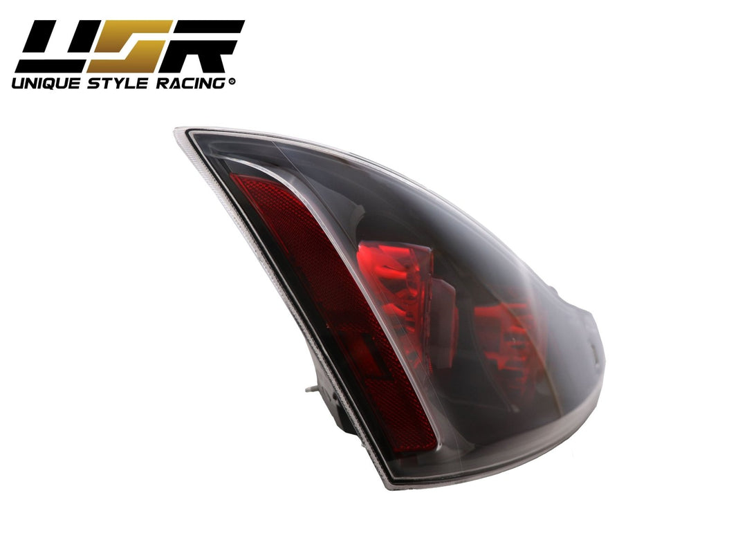 2008-2013 Infinity G37 2D Coupe JDM Black LED Rear Tail Light / 14-15 Q60 - Made by DEPO