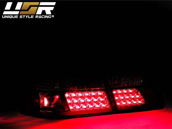 2001-2003 Lexus LS430 JDM Style Red/Clear LED Rear Tail Light Set - Made by USR