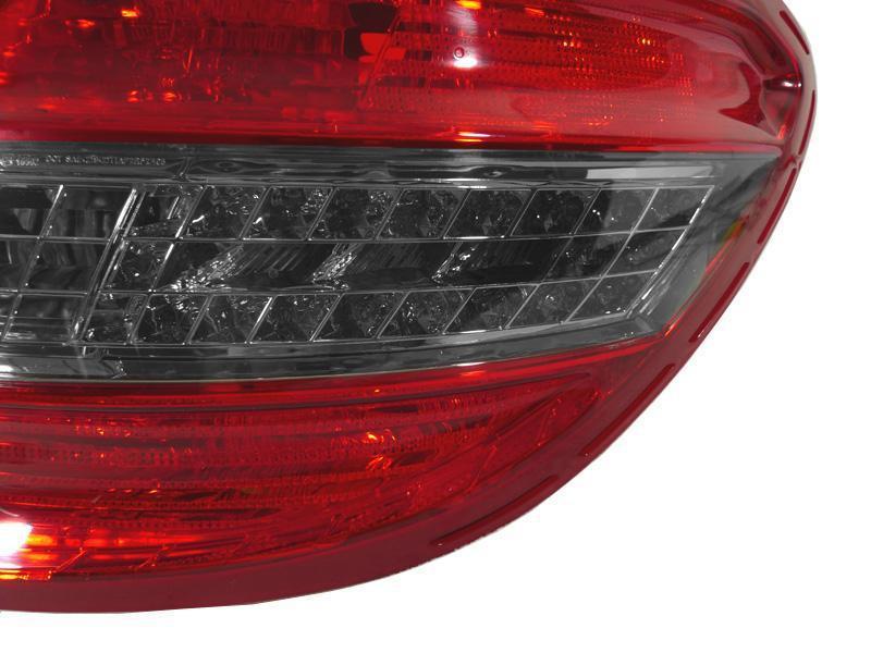 2008-2011 Mercedes C Class W204 4D Sedan OEM AMG C63 Style Red/Clear or Red/Smoke LED Tail Light - Made by DEPO