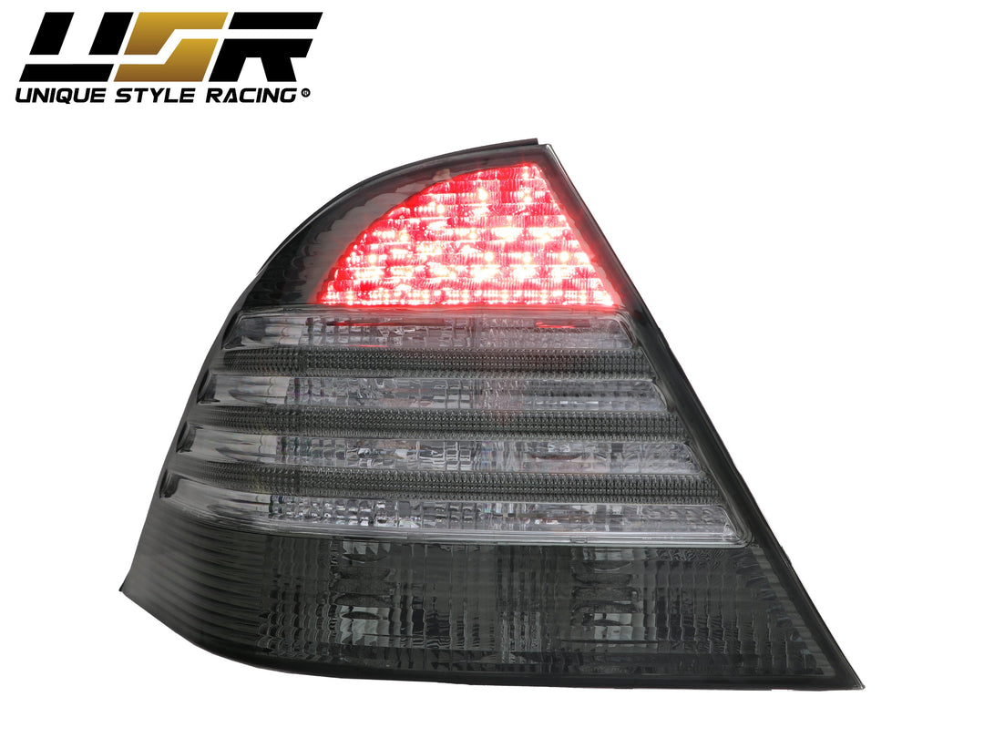 2000-2006 Mercedes S Class W220 Red / Clear or Smoke Lens LED Tail Light - Made by DEPO