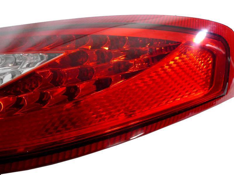1998-2004 Porsche 911 Carrera 996 Chassis 997 Style Red/Clear LED Rear Tail Light Made by DEPO