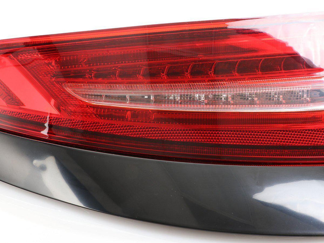 2009-2012 Porsche 911 Carrera 997.2 Chassis 991 Style Red/Clear LED Light Bar Rear Tail Light Set Made by DEPO